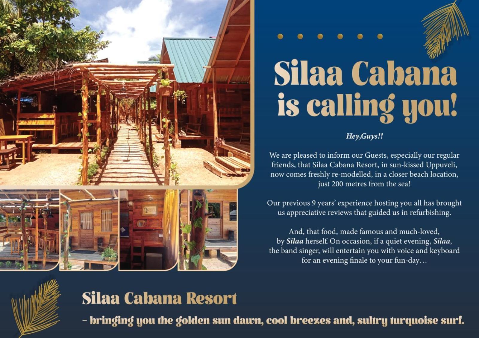 Silaa Cabana Тринкомале Екстериор снимка